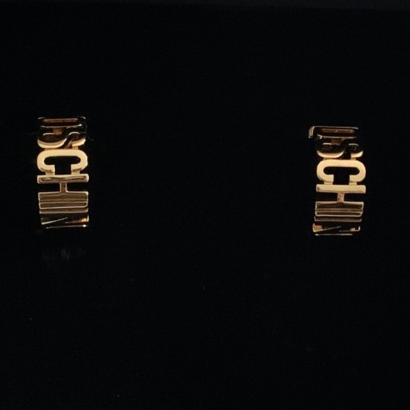 MOSCHINO Lettering Earrings - Picture 4 of 9